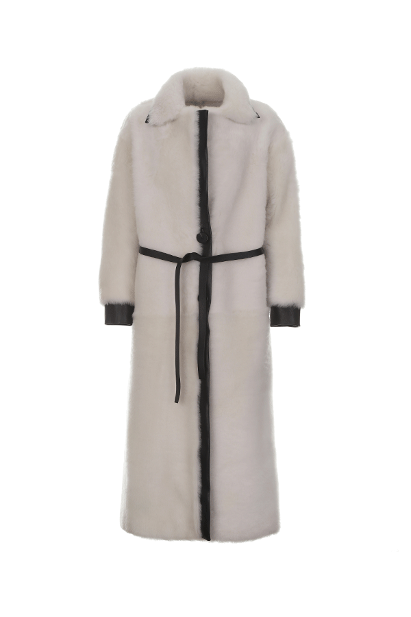 [헤이에스fur_2022] Snow Baby Cashmere Shearling Coat [Limited]